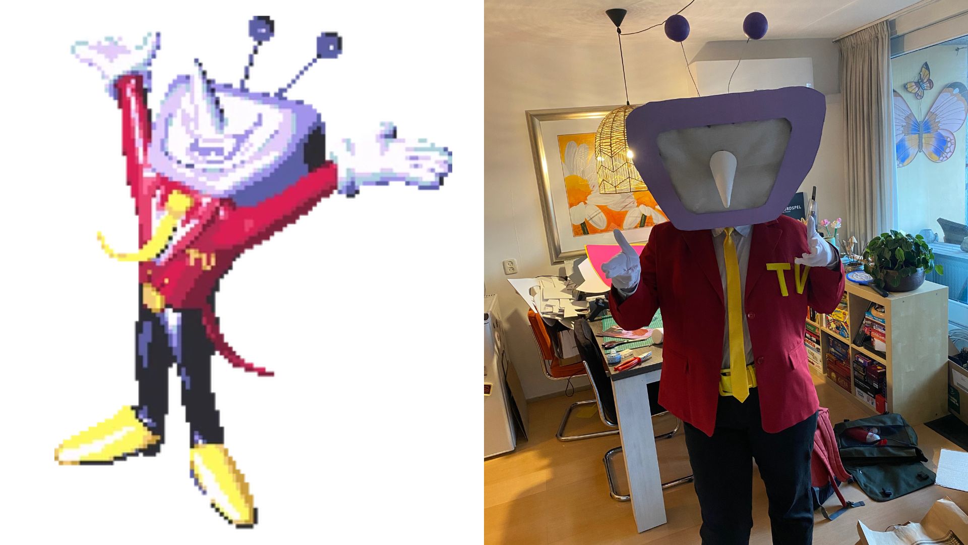 Mr. Ant Tenna cosplay